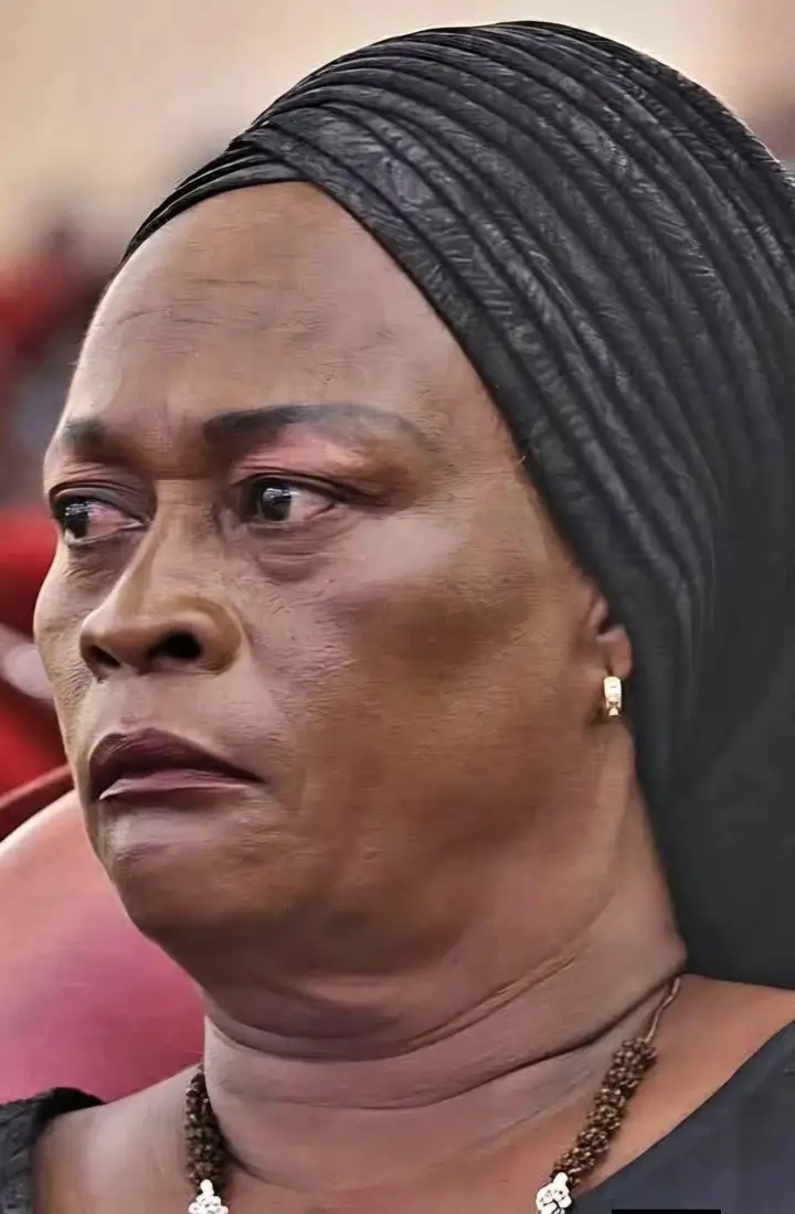 Maize trucks block Mumbi Phiri out of her yard