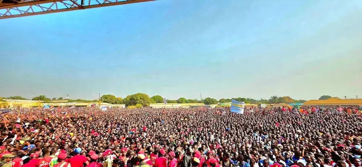 SEA OF PEOPLE IN NCHELENGE RALLIES BEHIND HICHILEMA’S 2026 BID