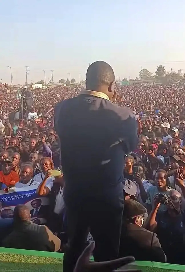 Makebi Zulu Removes Bulletproof Vest at Matero Rally,&nbsp; Says He’s Not&nbsp; Afraid