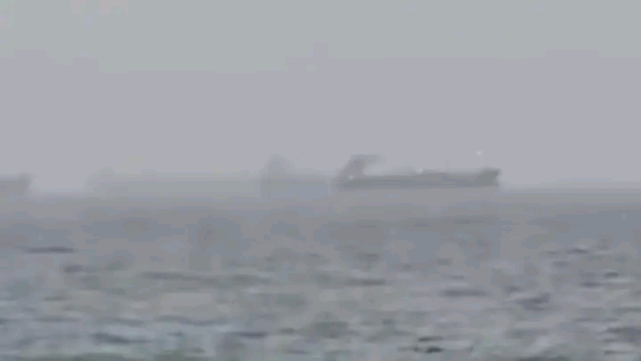 Liberia-flagged commercial vessel Hit by Explosive Object Near Strait of Hormuz, Crew Abandons Ship