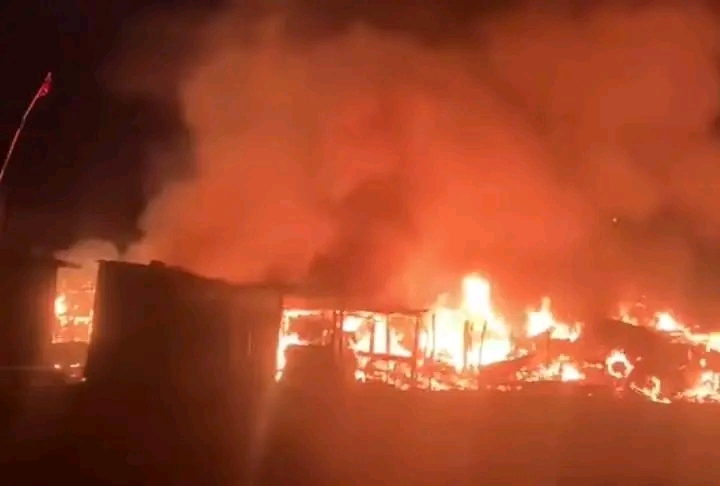 FIRE GUTS ABOUT 20 MAKESHIFT STRUCTURES AT KAMWALA TRADING AREA