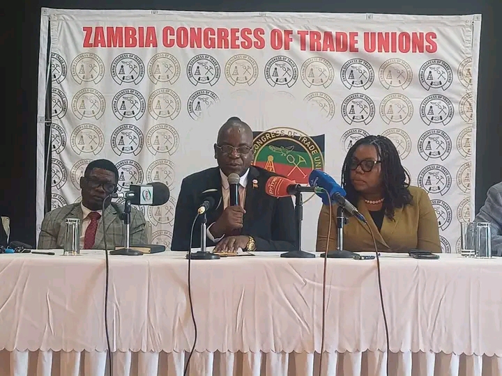 ZCTU URGES ZAMBIANS TO UNITE BEHIND PRESIDENT HICHILEMA