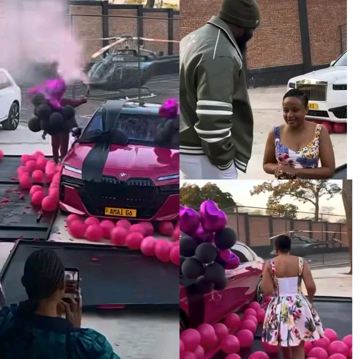 Joachim Chivayo spoils wife with a brand-new BMW 7 Series