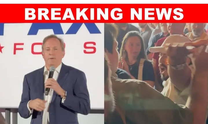 Man Kicked Out of Ken Paxton Rally After Shouting “You Cheated On Your Wife”