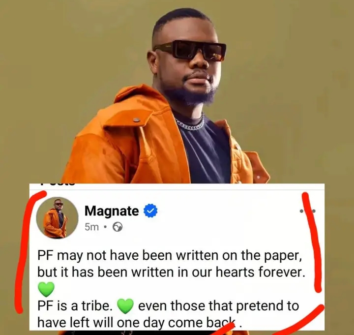 PF WILL BOUNCE BACK TO POWER ONE DAY, SAYS MAGNATE