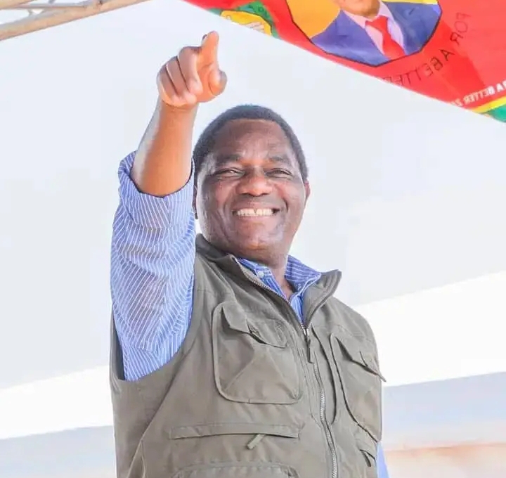 President-Elect Hakainde Hichilema to address the nation at 14:30 Hours
