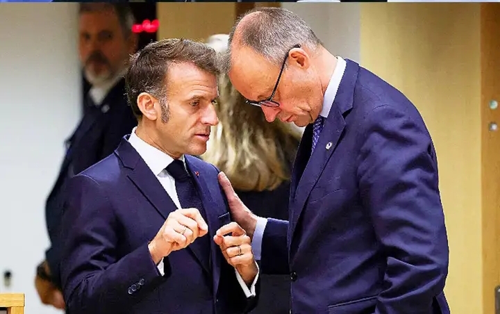 MELONI SAYS ITALY IS NOT THE SPARE WHEEL TO FRANCE AND GERMANY ANYMORE