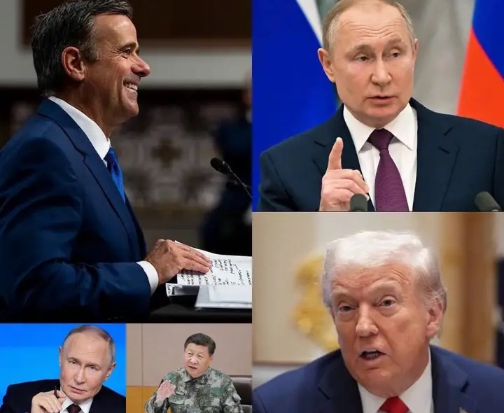 PUTIN BRIEFED ON RATCLIFFE’S MOSCOW TALKS