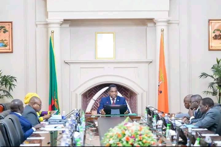PRESIDENT HICHILEMA CHAIRS FIRST CABINET MEETING IN HIS SECOND TERM