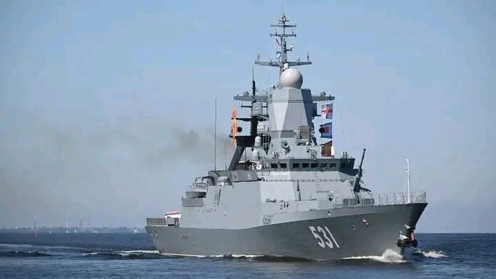 Russian Warship Commander Decorated After Encounter With Danish Military Helicopter