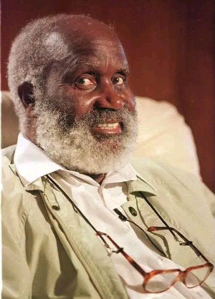 This photo captures Kenneth Kaunda, the founding father and first President of Zambia, smiling in his Lusaka home on June 2 1998 just one day after being released from state custody.