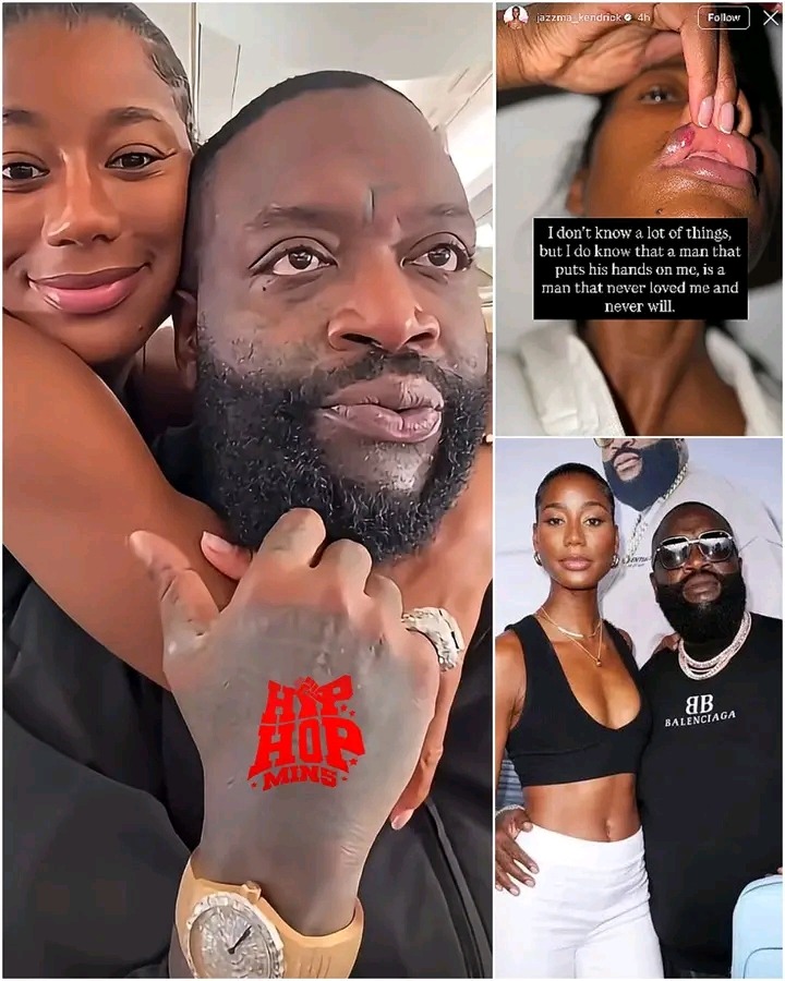 Rick Ross’ girlfriend alleges that the rapper tvrned her into a “pvnching bag”