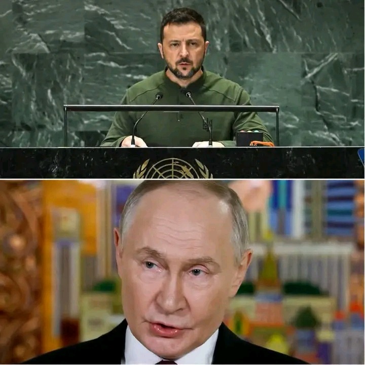 ZELENSKYY  “UKRAINIANS DID NOT CHOOSE THIS WAR. WE CHOSE NOT TO DIE.”
