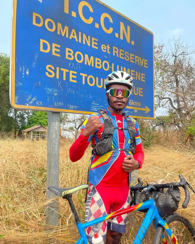 Congolese cyclist Miguel Masaisai has d!ed while on a 17-country journey across Africa to promote peace