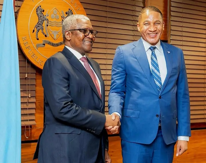 DANGOTE, DUMA BOKO IN HIGH-STAKES REGIONAL INDUSTRIALISATION TALKS