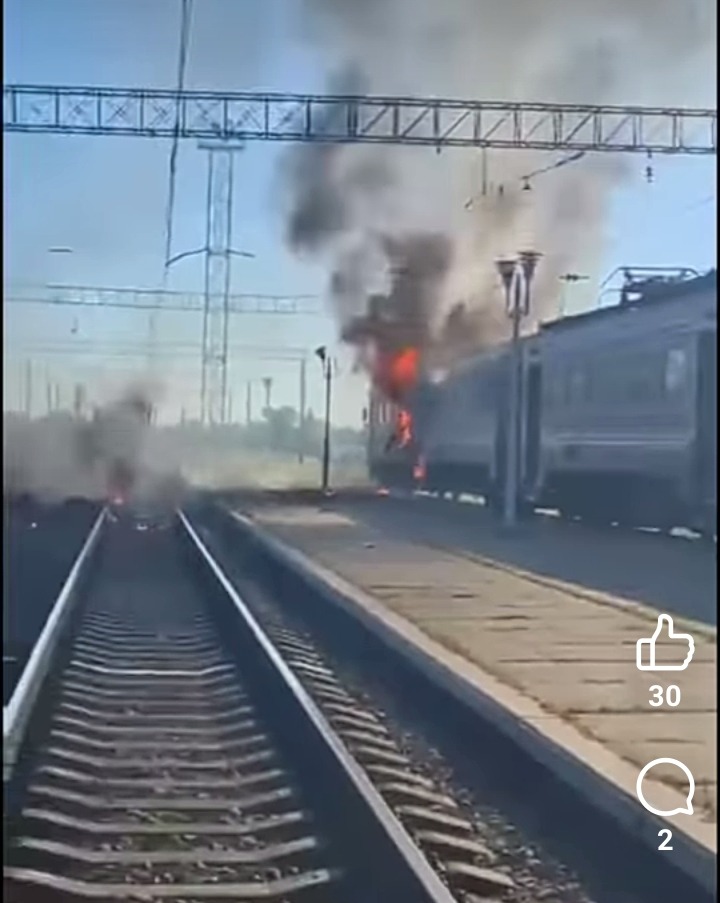 RUSSIA STRIKES TWO PASSENGER TRAINS—AT LEAST 10 ATTACKED IN ONE MONTH