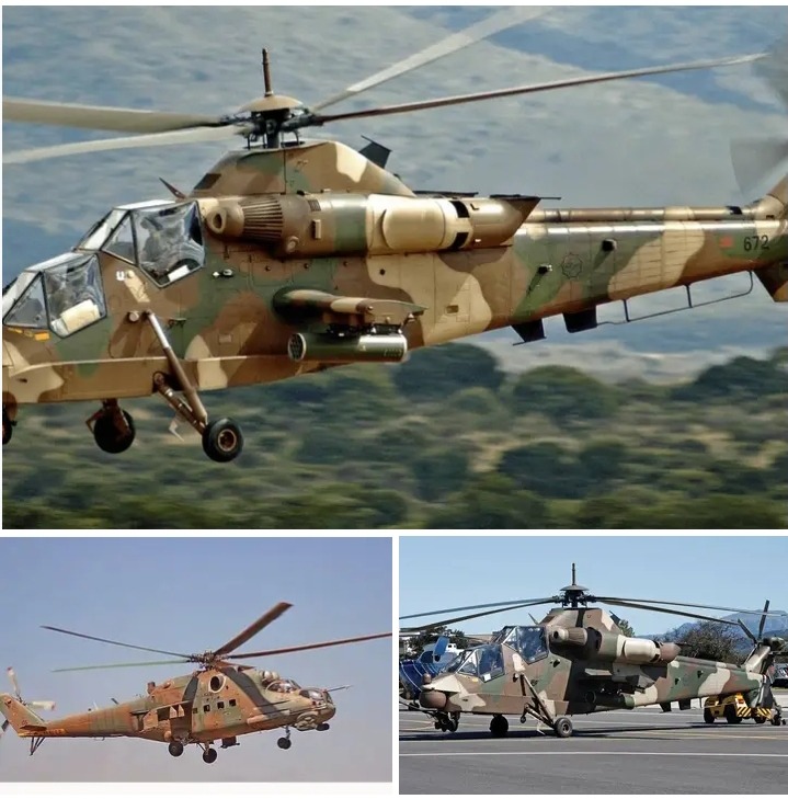 There are only FIVE Countries with Attack Helicopters in SADC