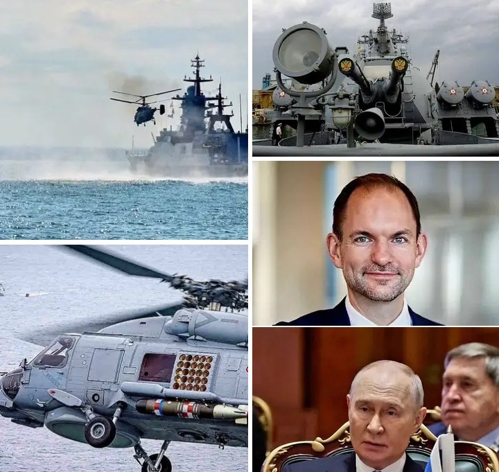DENMARK ACCUSES RUSSIAN WARSHIP OF FIRING FLARES NEAR MILITARY HELICOPTER