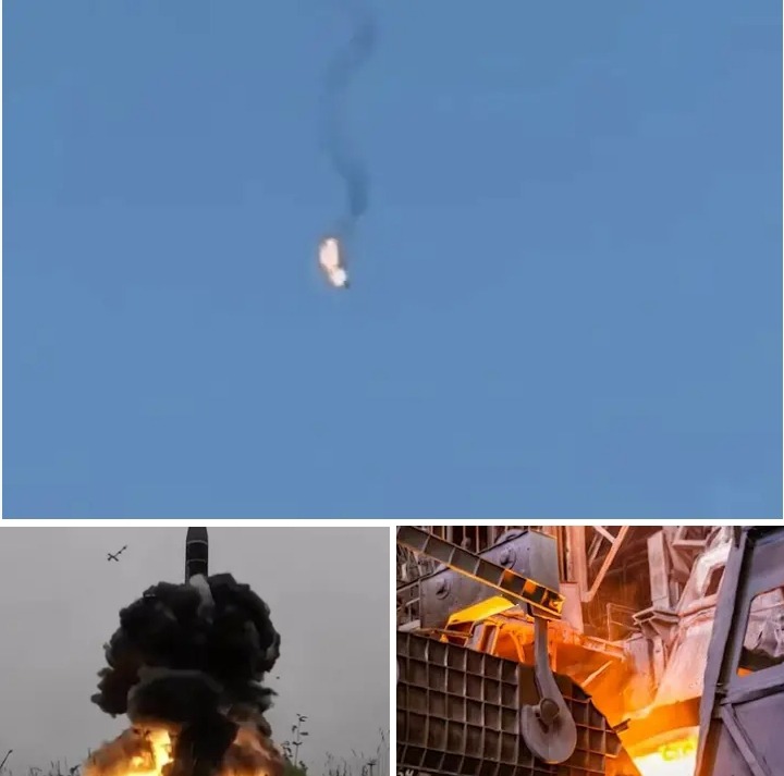 Russian Strikes Hit Ukraine as Largest Steel Plant Halts Operations
