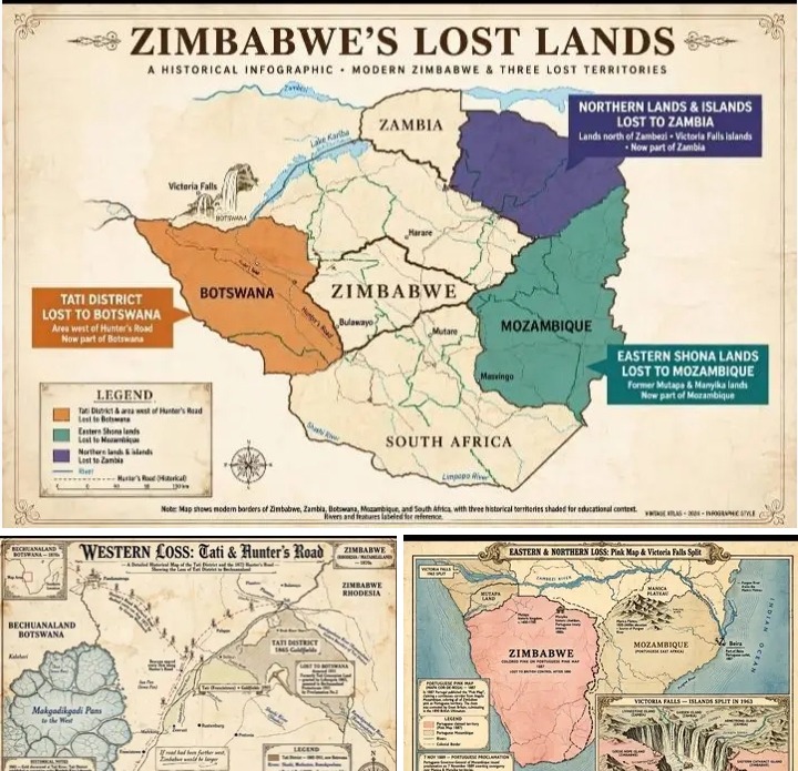 Zimbabwe lost Francistown, Victoria Falls on Zambia side because its borders were created by con-men, a historian has revealed