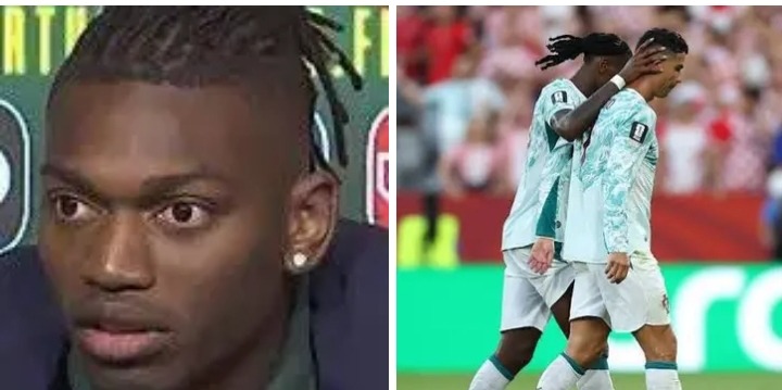 Rafael Leão on receiving Cristiano Ronaldo’s No. 7 shirt for Portugal