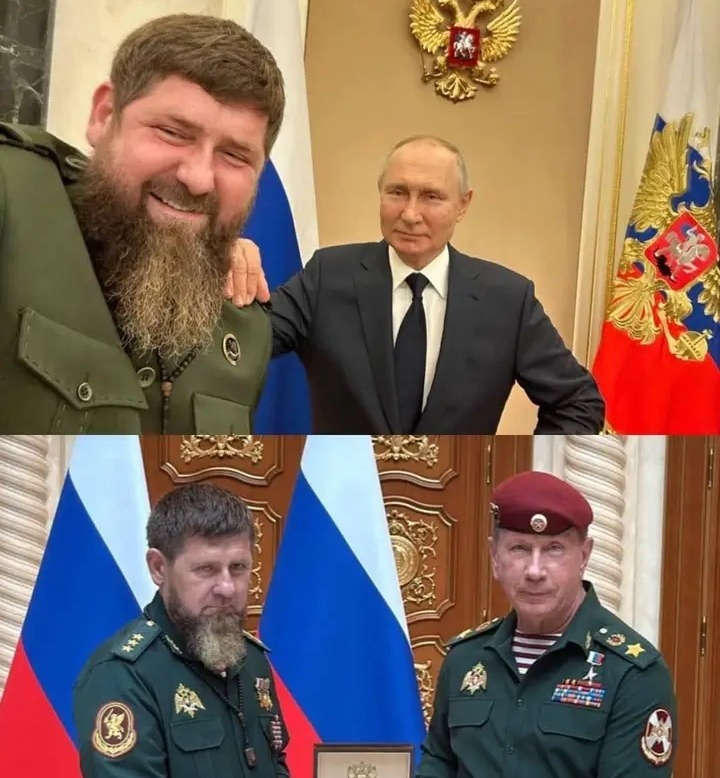 PUTIN PROMOTES RAMZAN KADYROV TO GENERAL OF THE ARMY