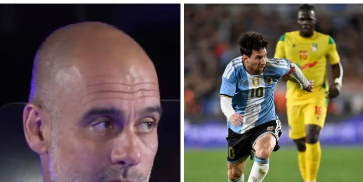 Pep Guardiola on Lionel Messi saying his legs could no longer give him more