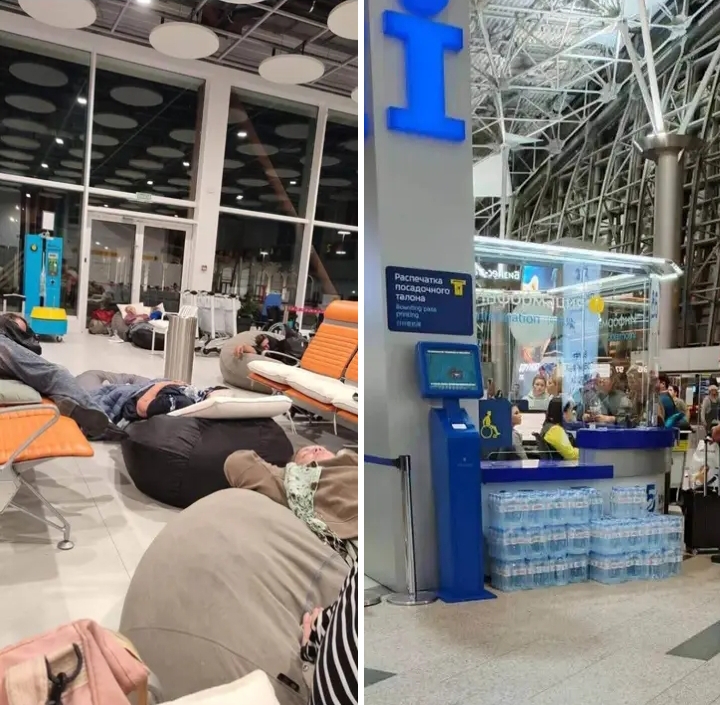 UKRAINIAN BALLOONS FORCE ALL FOUR MOSCOW AIRPORTS TO CLOSE