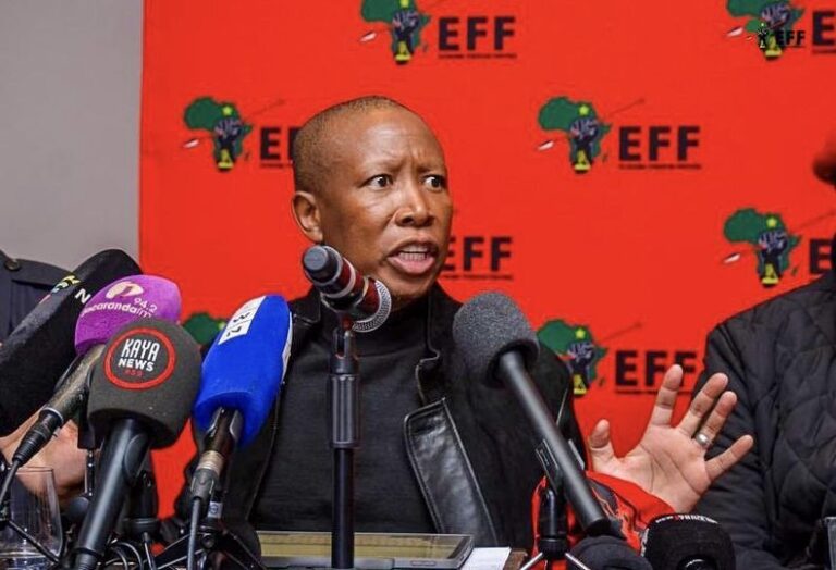 ” A group of older men meet in Washington to gossip about me ” – Malema