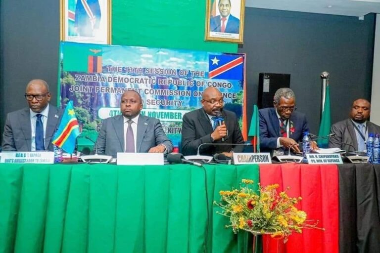 ZAMBIA, DRC UNITE AGAINST TRANSNATIONAL CRIME
